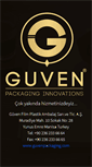 Mobile Screenshot of guvenpackaging.com